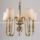 Iron Pendant Lamp with Fabric Shade (SL2156-5)