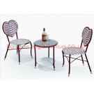 Iron Rattan Wicker Outdoor Garden Coffee Dining Chair (JJ-S485&584)