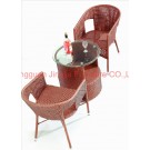 Iron Steel Wicker Leisure Garden Dining Furniture (JJ-S442)