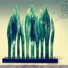 Jade Resin Sculpture