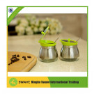 Kitchen Helper 2 PCS/Set Storage Seasoning Pot, Stainless Steel Kitchen Utensils Y95163