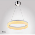 LED Annular Crystal Chandelier Lamp