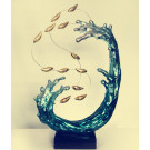 Large Sea Wave Sculpture, Abstract Sculpture