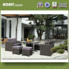 Latest Design Modern Magic Rattan Garden Outdoor Dining Set