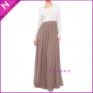 Latest Lace Muslim Casual Abaya