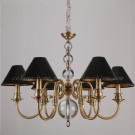 Leather Shade Crystal Lamp (SL2121-6)