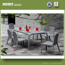 Leisure Garden Paito Furniture Outdoor Rattan Modern Dining Set