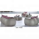 Leisure Patio Rattan Garden Dining Outdoor Modern Sofa