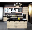 Melamine MDF Boards Kitchen Cabinet (3934)