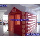 Mini Red Inflatable Christmas House of Father (MIC-476)