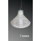 Modern Clear PC Carbon Steel Pendant Lamp (930S3)