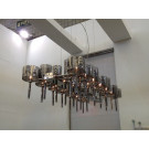 Modern Cognac Glass Pendant Lamp (1127S-26)