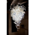 Modern Hand Blown Glass Chandelier for Hotel Decoration (YK-D96)
