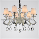 Modern Hanging Lamp with Glass Shades