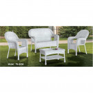 Modern Outdoor Patio Rattan Garden Leisure Dining Sofa