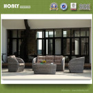 Modern Outdoor Rattan Sofa Set Balcony Aluminum Sofa Set