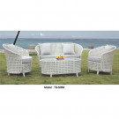 Modern Patio Rattan Garden Leisure Outdoor Dining Sofa