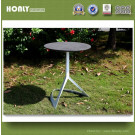 Morden Round Foldable Table Wrought Iron Foldable Table