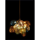 Mouth Blown Colorful Glass Ball Chandelier