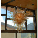 Mouth Blown Glass Chandelier Art