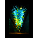 Mouth Blown Glass Chandelier for Hotel Decoration