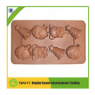 Multi Style Silicone Chocolate Mold BPA Free FDA/LFGB Chocolate Bean Shape / Spoon Shape