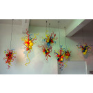 Multicolor Handblown Glass Pendant Lighting for Home Decoration