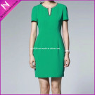 New Fashion Lace Neck Band Slim Dress
