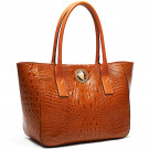 New Fashion Lady Crocodile Genuine Leather Tote Bag (S920-B2983)