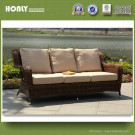 New Style Rattan Outdoor Sofa Garden Morden 3 Seater Sofa
