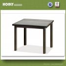 Outdoor Furniture Dining Table Aluminium Glass Outdoor Table