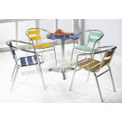 Outdoor Garden Aluminium Dining Hotel Patio Furniture (JJ-A10)