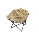 Outdoor Garden Folding Camping Moon Chairs with Zebera Design (HC-LS-MC04)