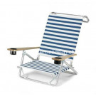 Outdoor Leisure Aluminium Woodarmrests Beach Folding Chair