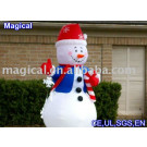 Outdoor Ornament Inflatable Snowman with Sleigh (MIC-483)