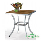 Outdoor Plastic Wood Garden Dining Patio Leisure Table (JT-508)