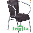 Outdoor Rattan Aluminum Garden Dining Chair (JC-24A)