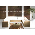 Outdoor Rattan Garden Furniture and PE Rattan Sofa