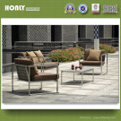 Outdoor Stainless Steel Sofa Furniture Plastic Wooden Sofa Furniture
