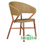 PE Aluminum Leisure Outdoor Rattan Dining Garden Set (JC-27)