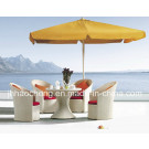 PE Rattan Outdoor Furniture/PE Rattan Furniture Set/Wicker Table and Chair