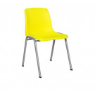 PP Plastic Stacking Chair for Students, Colorful