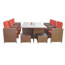 Patio Furniture Rattan Sofa Set Garden Furniture Outdoor Furniture Wicker Rattan Furniture (HC-W-D09)