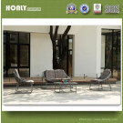 Patio Garden Furniture Outdoor Synthetic PE Rattan Sofa Set