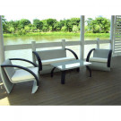 Patio Leisure Outdoor Dining Garden Rattan Modern Furniture