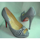 Peep Toe High Heel Women Sandals (Hcy02-134)