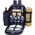 Picnic Bag, Bon Appetit Backpack with Blanket- 4 Persons (26014)