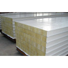 Plain PVC Filmed Rock Wool Sandwich Panel