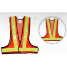 Polyester Safety Vest with Reflective Strip