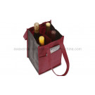 Polypropylene Four Bottle Wine Bag 21091